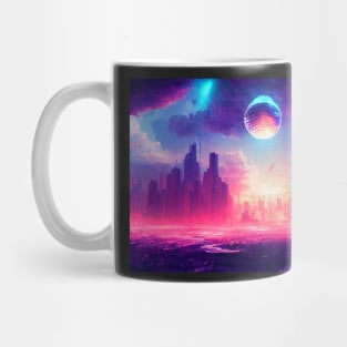 Disco Skyline - best selling Mug